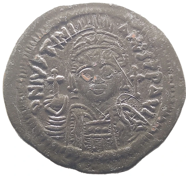 [F33-MBY-1] Follis – Justinian I – 544/5 A.D. (year 18)