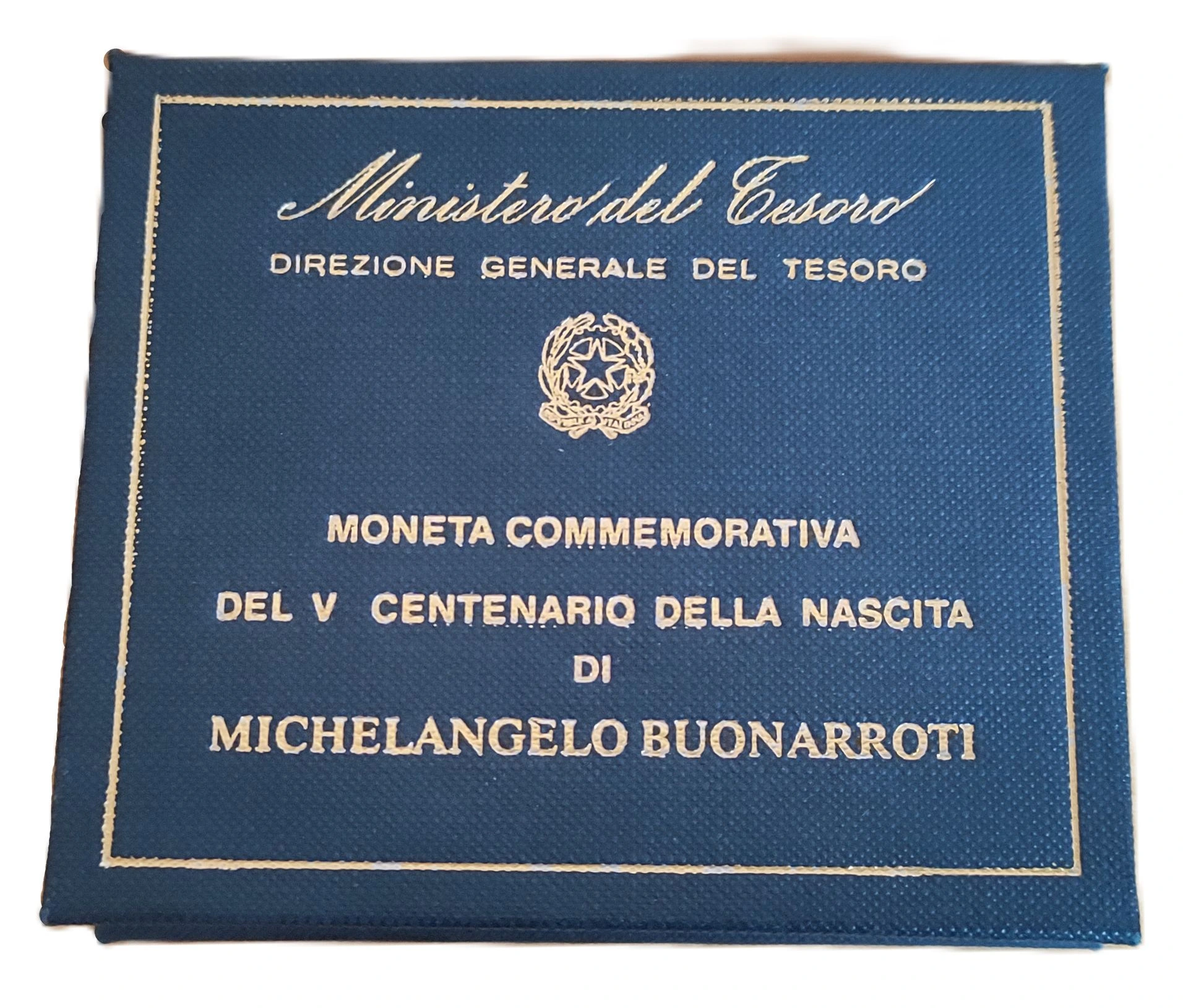 Set 500 Lire – Michelangelo Buonarroti – 1975
