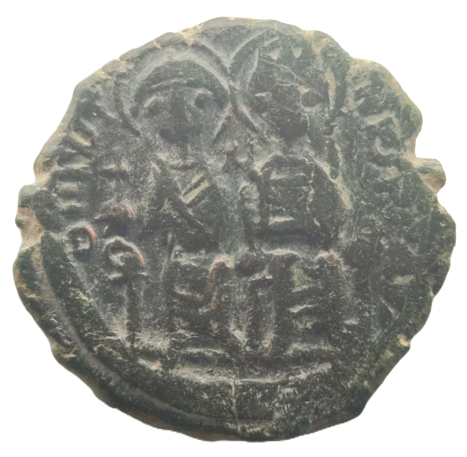 Follis – Justin II and Sophia – AD 565–578