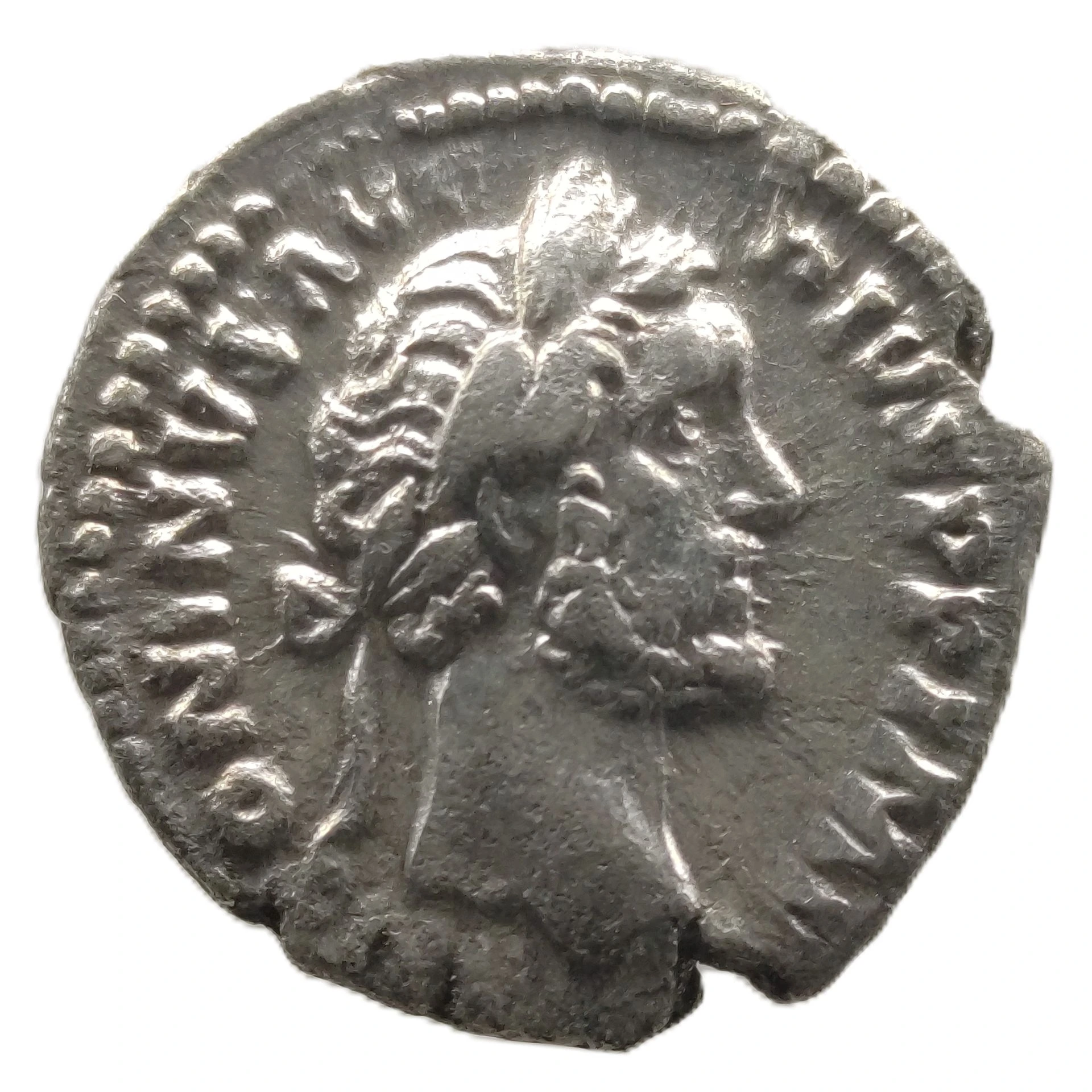 [F24-MRE-18] Denarius – Antoninus Pius – 155–156 n.Chr.